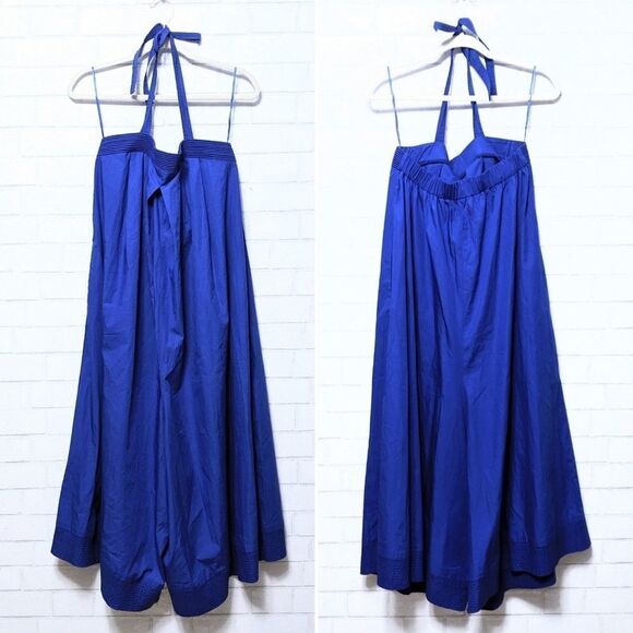 NWOT Anthropologie HEI HEI Blue Sunward Wide Leg Jumpsuit S - Picture 2 of 9